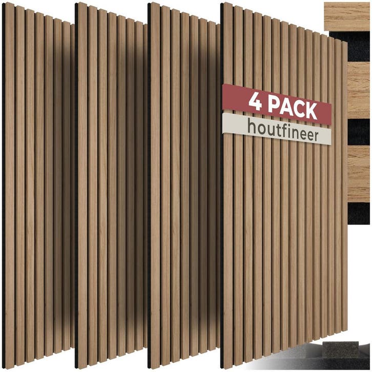 Akoestische panelen Sonic Wall II houtlook - eiken, Huis en Inrichting, Bureaus, Verzenden