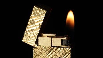 Dunill - Florentine Pattern Rollagas Lighter - Zonder