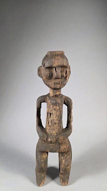 Houten standbeeld - Bambara - Mali (Zonder minimumprijs)