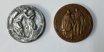 Vaticaan. Medal Argento + Bronzo 1969-1964 papa Paolo VI