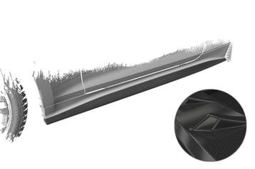 Zijskirts voor Audi A5 (F5) Coupé / Cabrio SS548-C, Verzenden