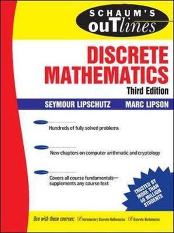 Schaums Outline of Discrete Mathematics, Revised Third, Verzenden, Seymour Lipschutz