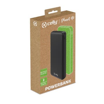 Celly Powerbank 10000 MAh USB-C - Rampready