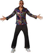 2dekans | Dressforfun Disco king L - verkleedkleding kostuum, Ophalen of Verzenden, Nieuw