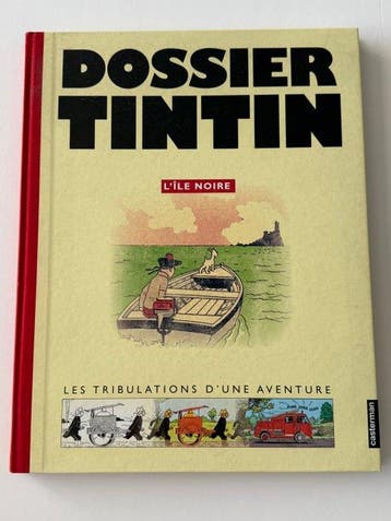 Tintin - Dossier Tintin – LÎle Noire - 1 Album - Eerste