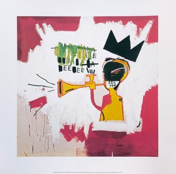 Jean-Michel Basquiat (1960-1988) (after) - Trumpet, 1984