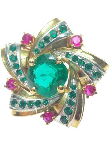 Sans prix de réserve - Bague - 9 carats Argent, Or jaune, Nieuw