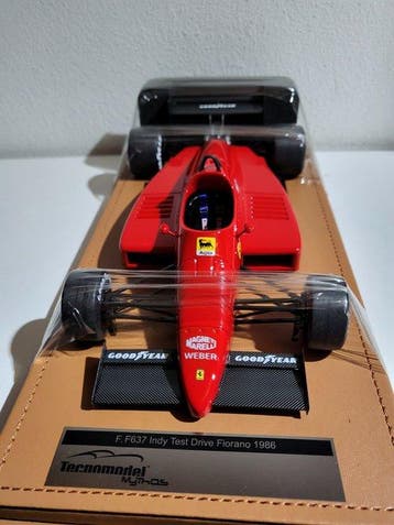 Tecnomodel 1:18 - Model sportwagen - Ferrari 637 Indy 1986 -