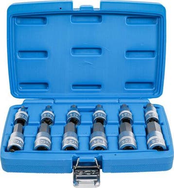 Bgs Technic Bit doppenset 12,5 mm (1/2) schijf interne zesho, Verzenden, Nieuw