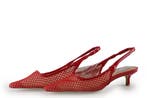 Steve Madden Muiltjes in maat 37 Rood, Kleding | Dames, Schoenen, Verzenden, Steve Madden, Zo goed als nieuw, Rood
