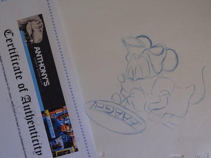 Walt Disney studio - 1 Original drawing - Mickey Mouse -, Collections, Disney