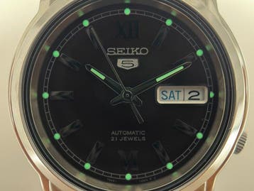 Seiko - Seiko 5 Automatic Day-Date - Zonder minimumprijs -