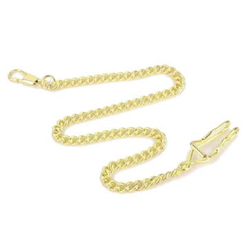 Fako - Zakhorloge Ketting - 35cm - Goudkleurig, Verzenden, Nieuw