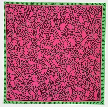 Keith Haring - Untitled | COA King & McGaw - Artestar **