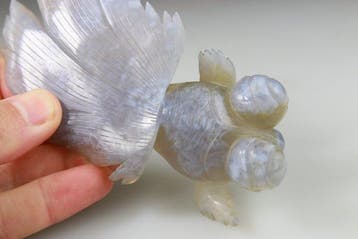 Sculptuur - Beeldje - Vis - Sculptuur - Agaat, Agaat