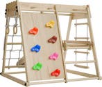 2dekans | Juskys – Indoor Klimrek Voor Kinderen – 102 x 98 x, Kinderen en Baby's, Speelgoed | Buiten | Speeltoestellen, Ophalen of Verzenden