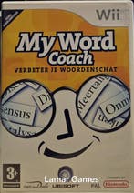MY Word Coach Verbeter je Woordenschat (Nintendo Wii used, Ophalen of Verzenden