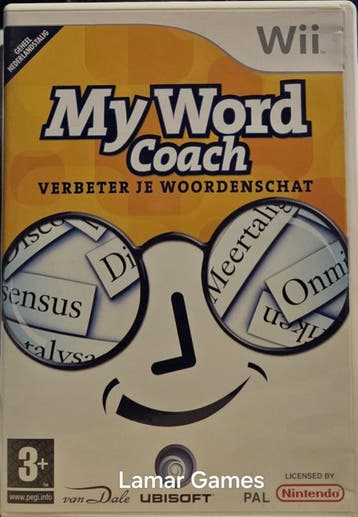 MY Word Coach Verbeter je Woordenschat (Nintendo Wii used, Ophalen of Verzenden, Nieuw