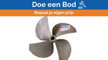 Bieden: France Helice 21 x 22 inch D45 mm 4-blade propeller, Ophalen of Verzenden