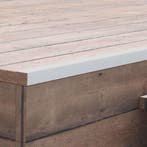 vidaXL 5 st Terras hoekplinten 170 cm aluminium, Verzenden