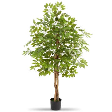 Kunst ficusboom Fida, realistische textuur - 160 cm, Verzenden