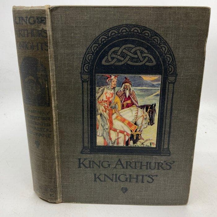 Walter Crane (ill) - King Arthurs Knights - 1911, Antiquités & Art, Antiquités | Livres & Manuscrits