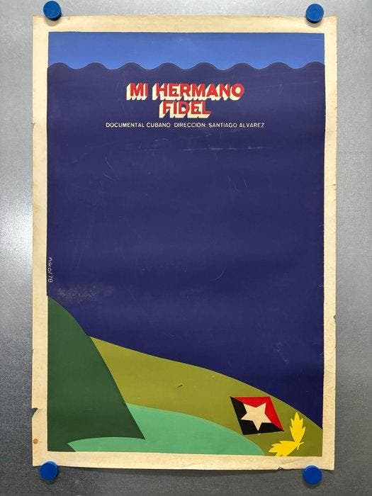 Ñiko - Mi hermano Fidel - 1978 - Jaren 1970, Antiek en Kunst, Kunst | Tekeningen en Fotografie