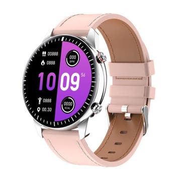 2021 Sport Smartwatch - Leren Bandje Fitness Activity, Verzenden, Nieuw, Madococo