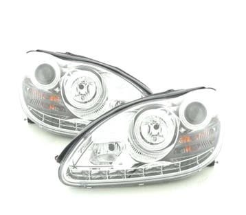 Phares Xénon Pour Mercedes Classe S W220 02-05 Fond Chromé, Verzenden, Nieuw