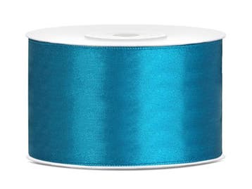 Satijn Lint Turqoise 38mm 25m, Verzenden, Nieuw