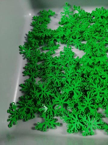 Lego - Dieren - Partij van 250 planten heldergroen (Bright), Kinderen en Baby's, Nieuw
