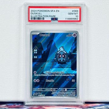 Pokémon Graded card - DUSKULL #068 - Pokémon - PSA 10, Hobby en Vrije tijd, Verzamelkaartspellen | Pokémon, Nieuw