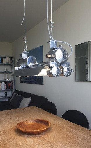 Dea Yang - Plafondlamp - Staal, Aluminium