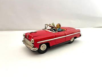 Ichiko - Blikken speelgoed - Driving pet no. 1 - Convertible