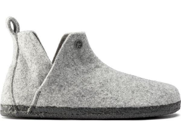 Veiling - Birkenstock Andermatt pantoffels lamsvel grijs uni, Maison & Meubles, Maison & Meubles | Autre