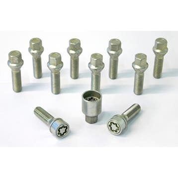 H&R Wielboutenset konisch M14x1.50 - Lengte 38mm - 10 stuks, Verzenden