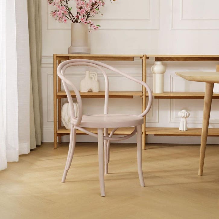 fameg | venice No. 9 | houten eetkamerstoel, Huis en Inrichting, Stoelen, Bruin, Eén, Nieuw, Hout, Verzenden