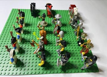 Lego Minifiguur - Castle, Pirates, Knights Kingdom - 20 Lego