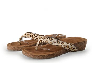 Lazamani Slippers in maat 42 Bruin, Kleding | Dames, Schoenen, Slippers, Bruin, Verzenden, Lazamani