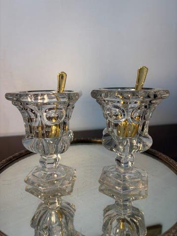 Montcenis - Pot de confiture (2) - Cristal - 2