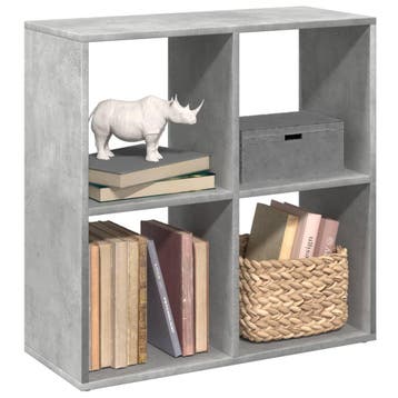 vidaXL Kamerscherm / boekenkast 69,5x29x69,5 cm hout, Verzenden, Nieuw