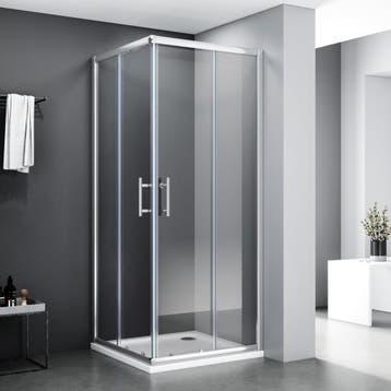 Sonni Douchecabine 76x76cm: Tweede kansje, OP = OP!, Verzenden, Zo goed als nieuw, Glas, Douche