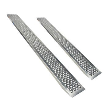Datona Aluminium oprijplaat - 200 cm - 2 stuks - Datona, Ophalen of Verzenden