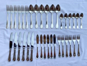 Christofle - Bestekset voor 6 personen (36) - Filets