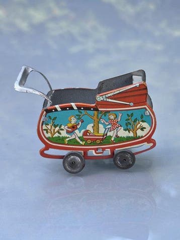 Onbekend - Jouet en étain - Blikken speelgoed penny toy