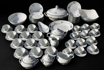 Richard Ginori - Tafelservies voor 12 (80) - Porselein -