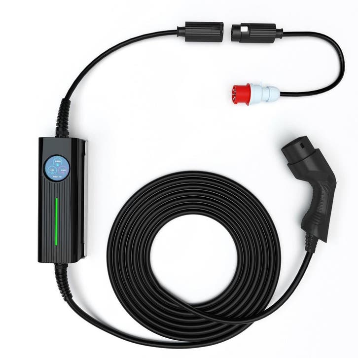 Mobiele Lader Mercedes eVito - Type 2 - 16A 3 fase, Autos : Pièces & Accessoires, Électronique & Câbles