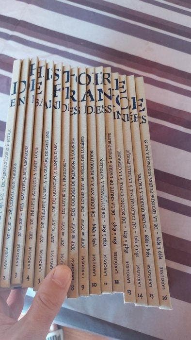 Histoire de France en bandes dessinées T1 à T16 - Série, Boeken, Stripverhalen