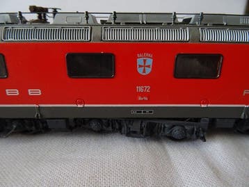 HAG H0 - 207 - Elektrische locomotief (1) - Re 6/6 Balerna