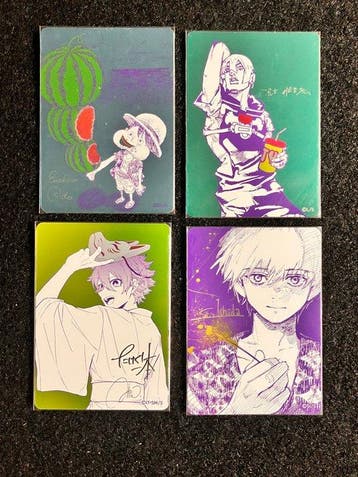 Shueisha Natsukomi 2026 Promo Art Card Complete Full Master, Nieuw
